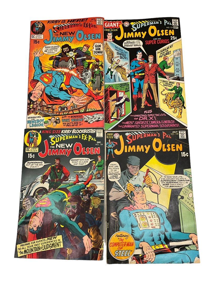 Lot of 4 Superman’s Pal Jimmy Olsen Comic Book (1 of 2)