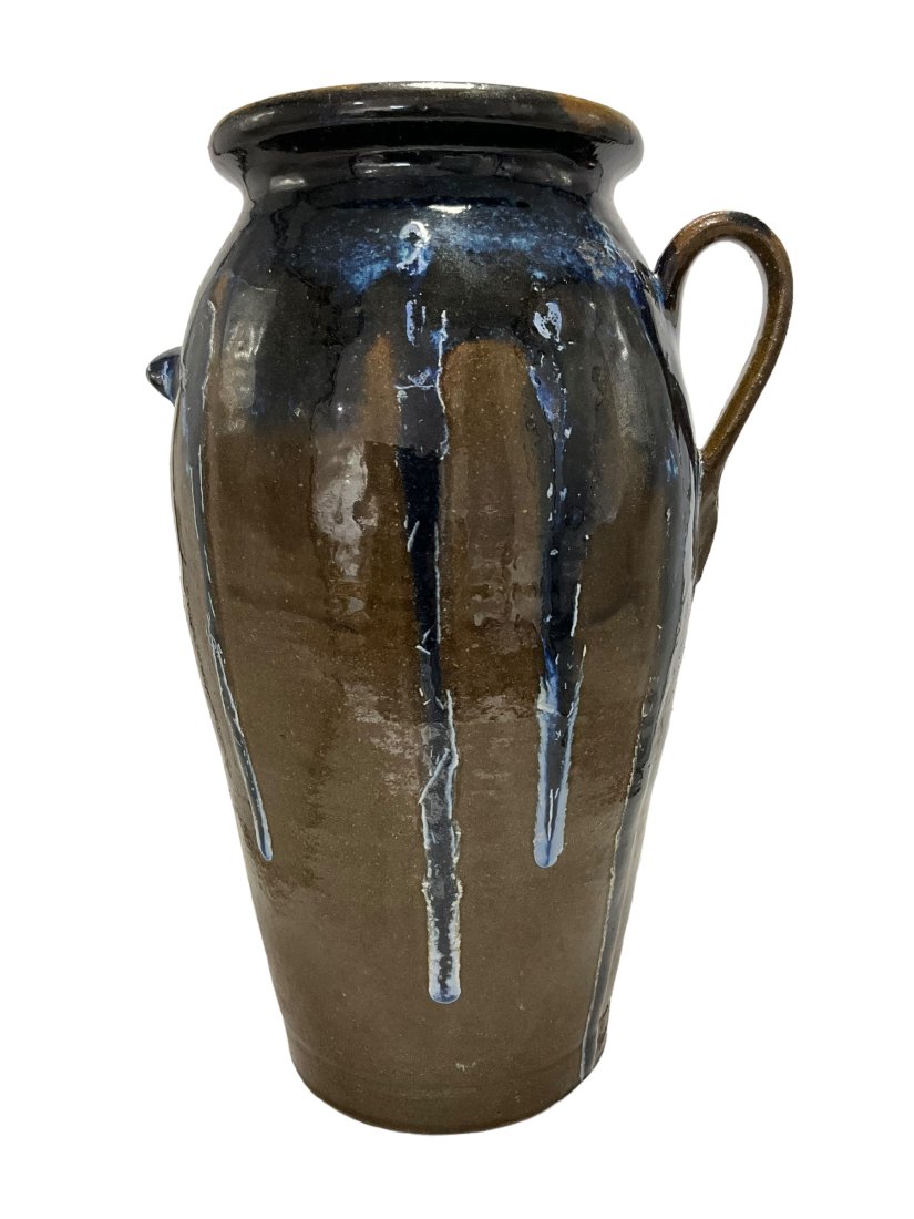 Kurt Hewell Tall Pottery Churn (1 of 5)