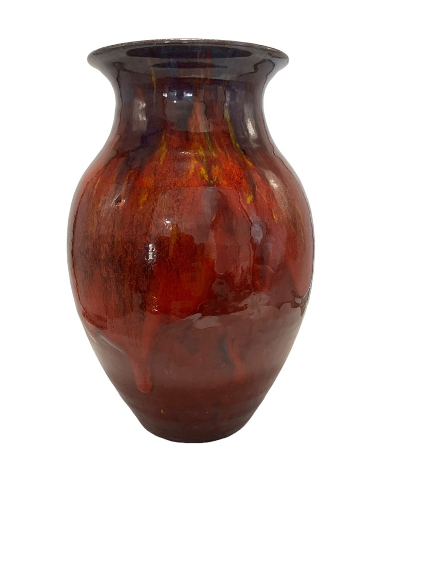 Roger Corn Red Vase (1 of 2)