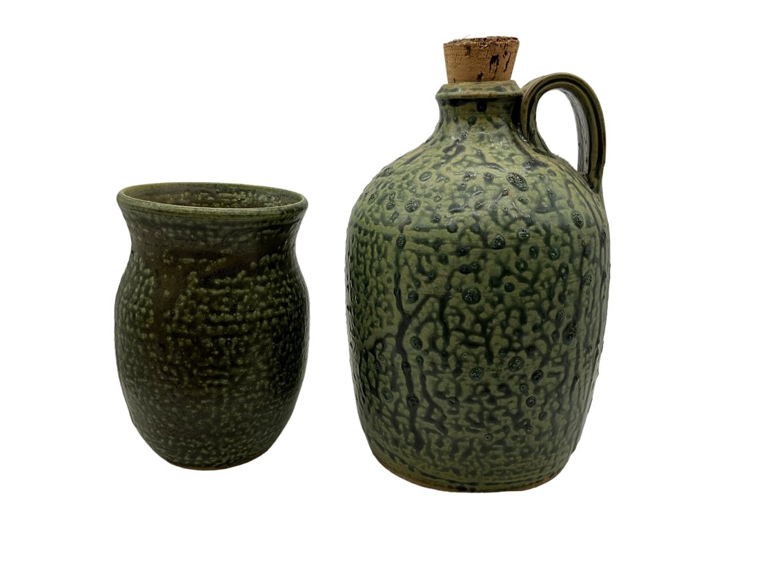 Luck's Ware Jug & Vase (1 of 2)