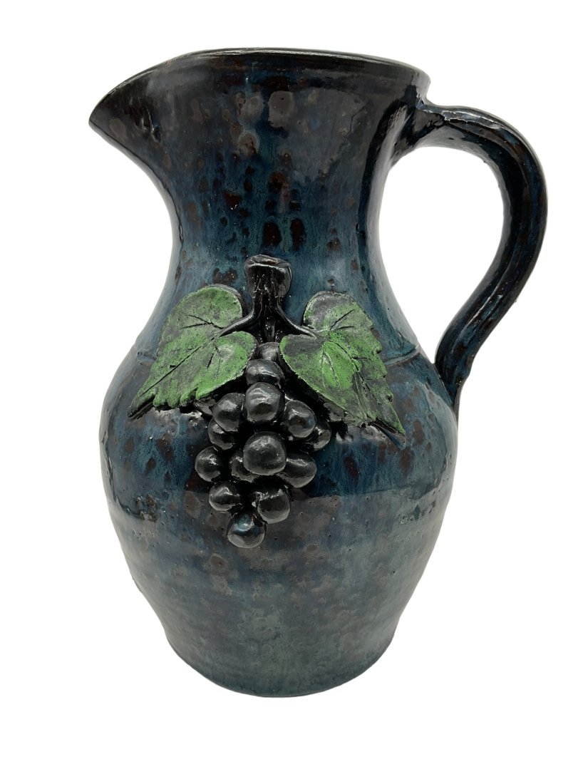 Bobby Ferguson Double Sided Grape Decorated Pitcher (1 of 5)