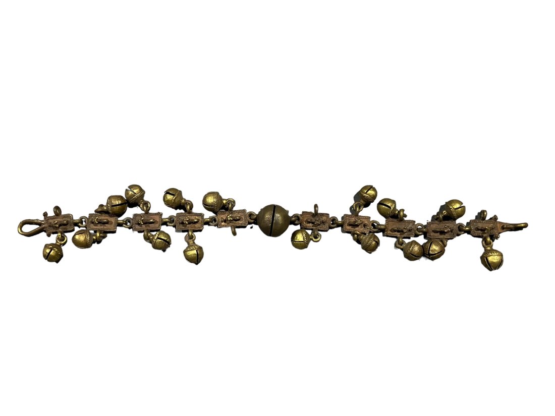 Long Heavy Chain of Brass Bells (1 of 4)