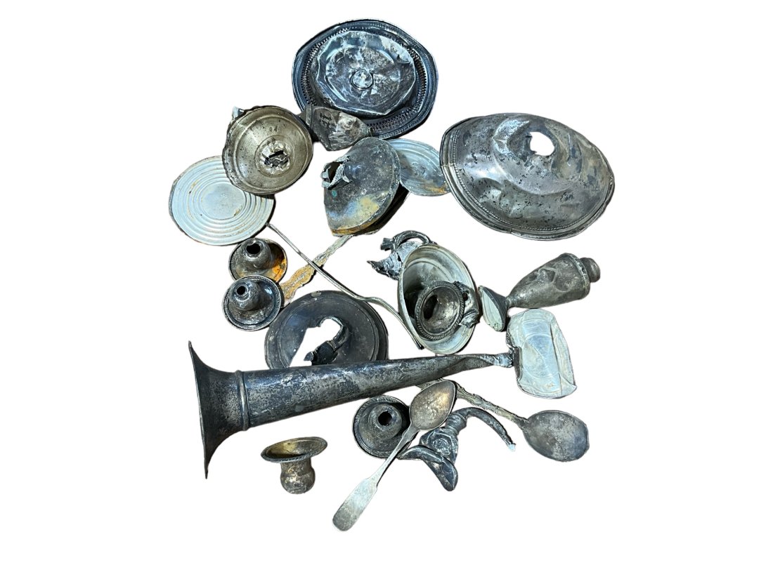 Scrap Sterling Silver Box Lot 615 Grams (1 of 1)