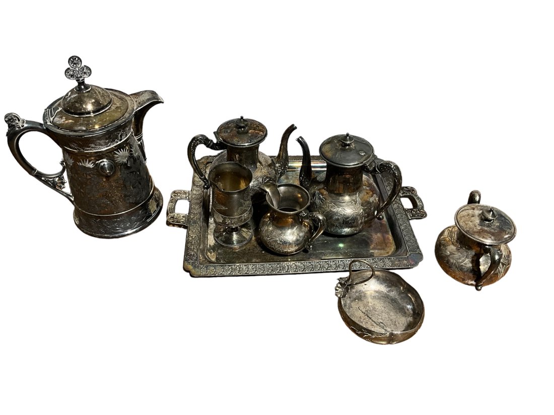 Lot of Misc Silver Plate Items (1 of 1)