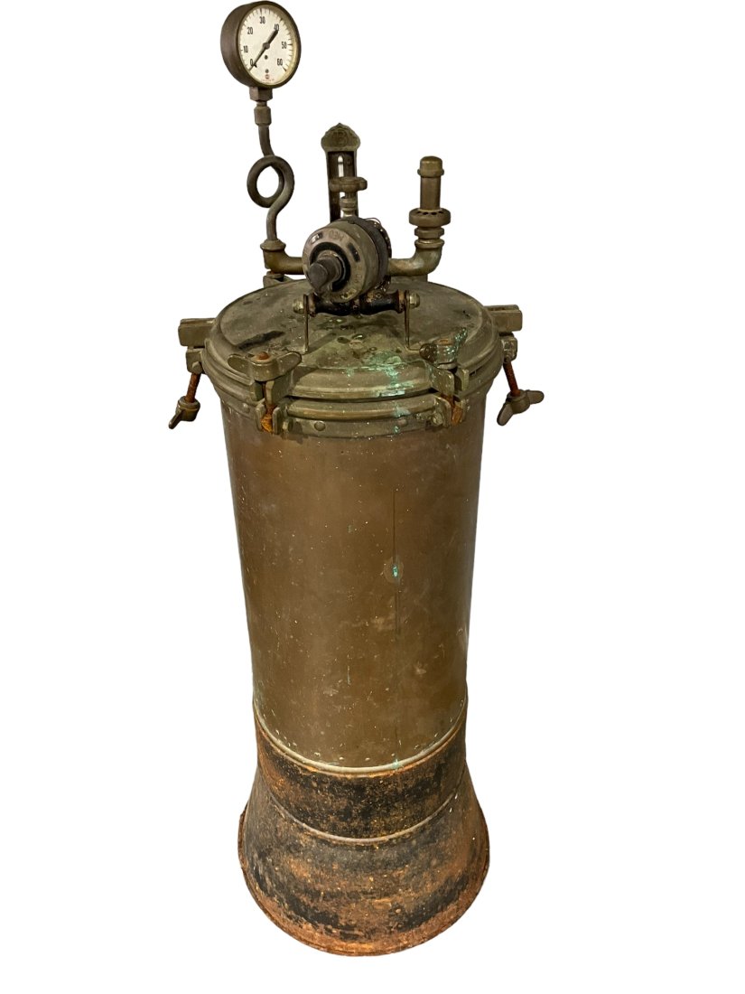 Vintage Brass & Copper Boekel Medical Instrument Autoclave Sterilizer (1 of 6)