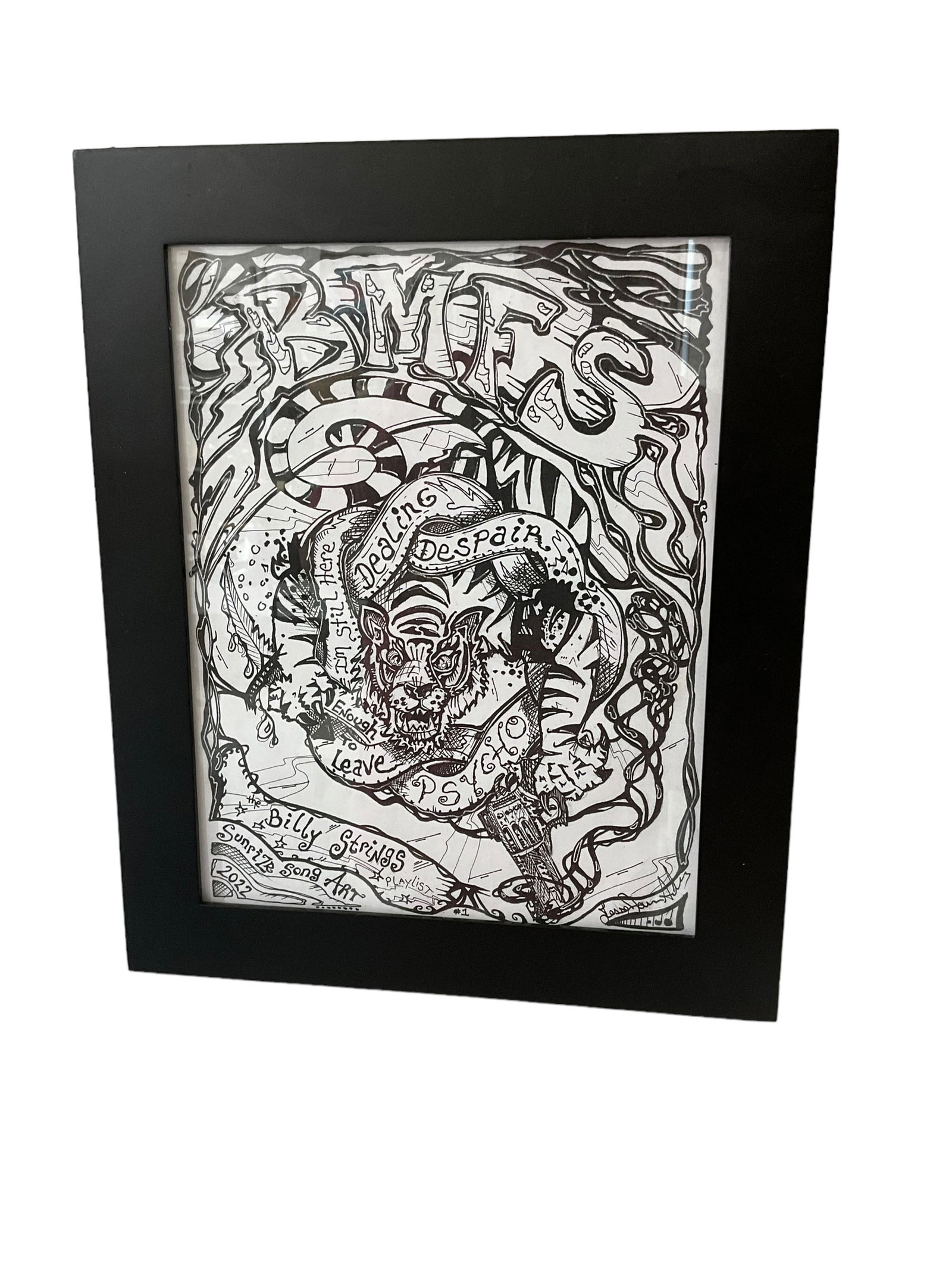 Billy Strings BMFS Art by Sunrize Song Art (1 of 3)