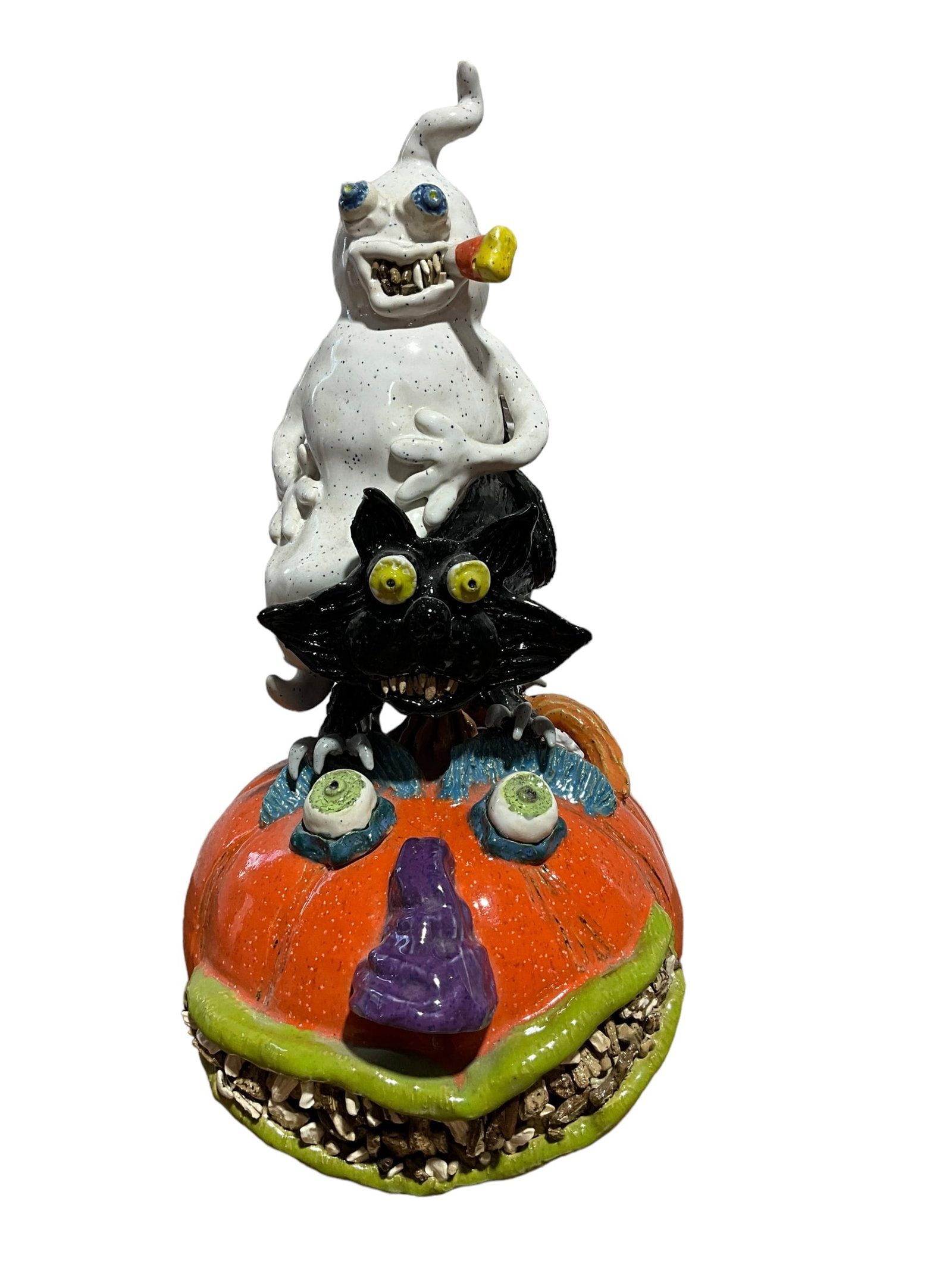 Bo Thompson Halloween Pottery Figural (1 of 7)