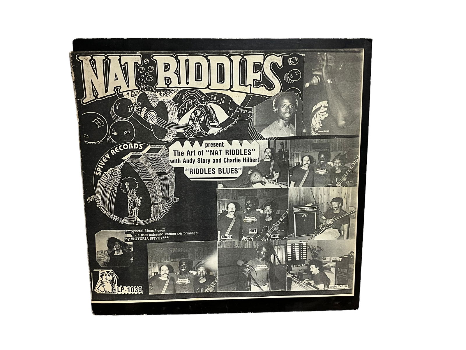 Nat Riddles Vinyl LP-1039 RIDDLES BLUES Spivey Records (1 of 5)