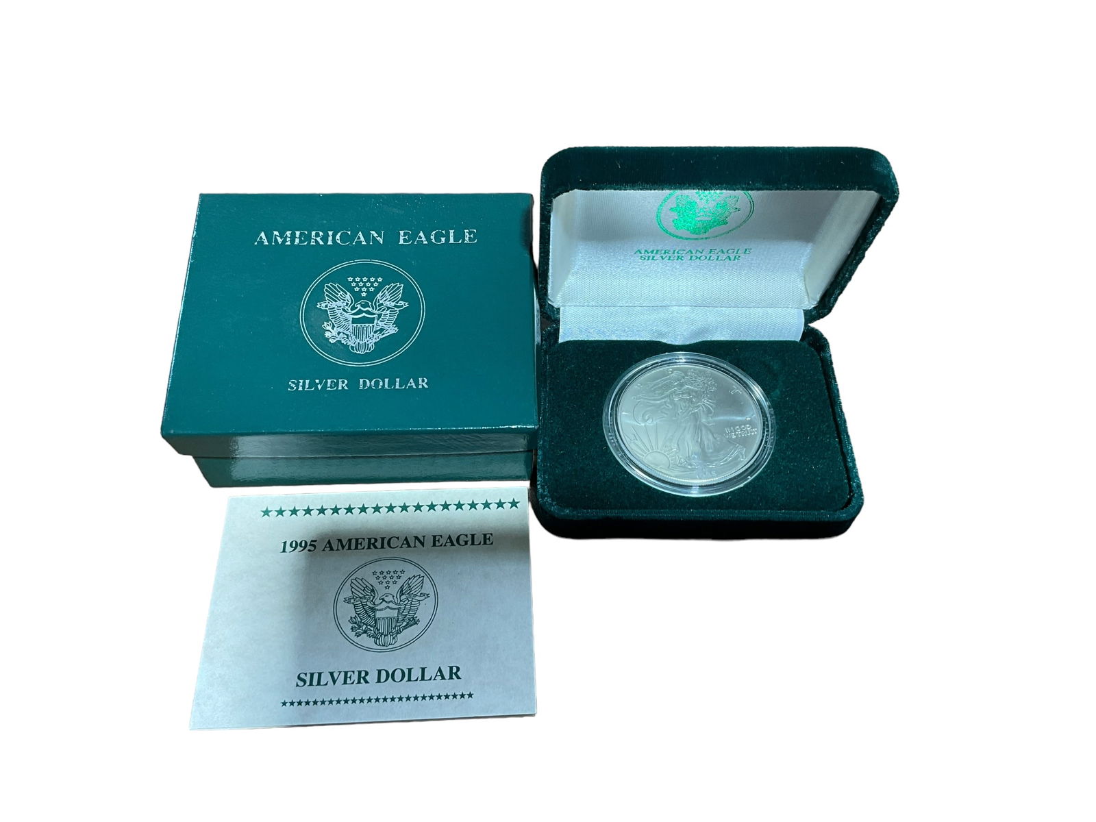 1995 American Eagle Silver Dollar Uncirculated (1 of 2)