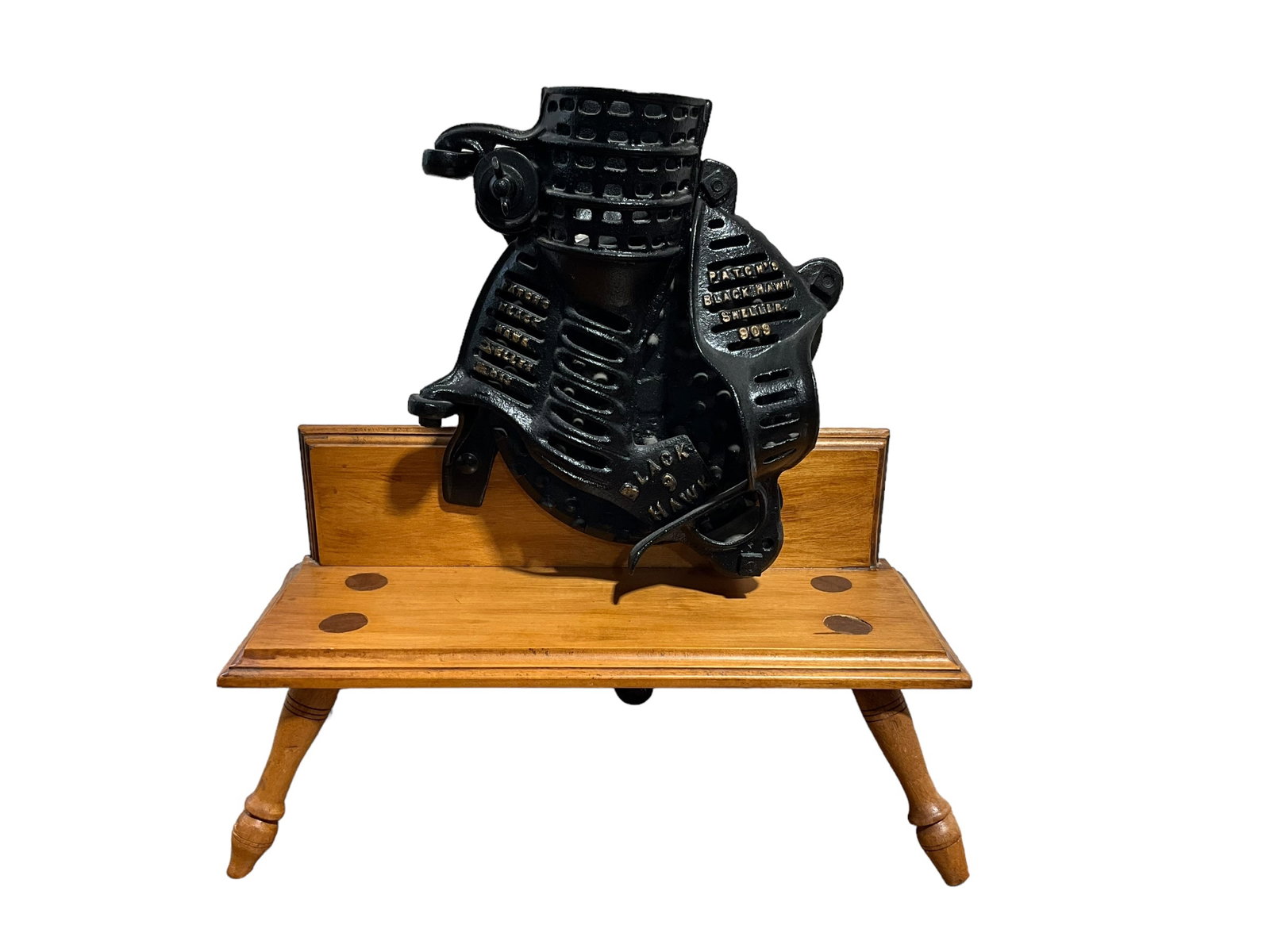 Black Hawk 909 Corn Sheller - A.H. Patch ~ With Stand (1 of 4)