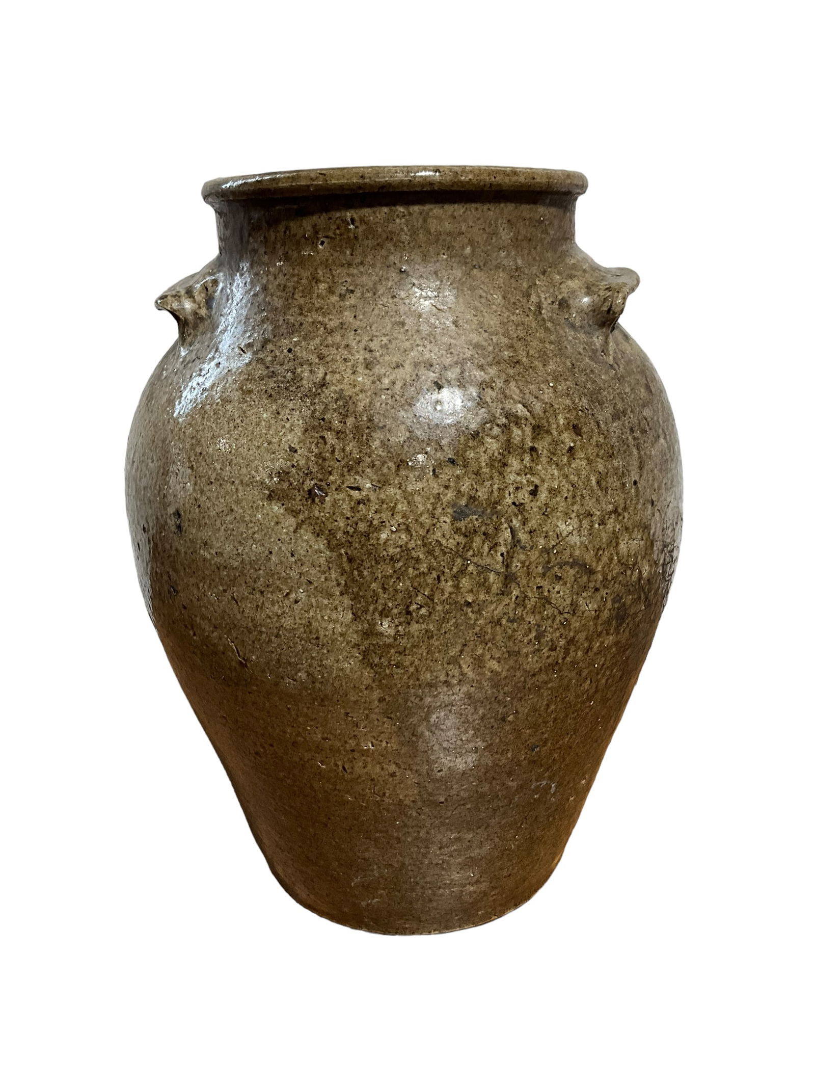 Early Southern Stoneware Storage Jar (1 of 6)