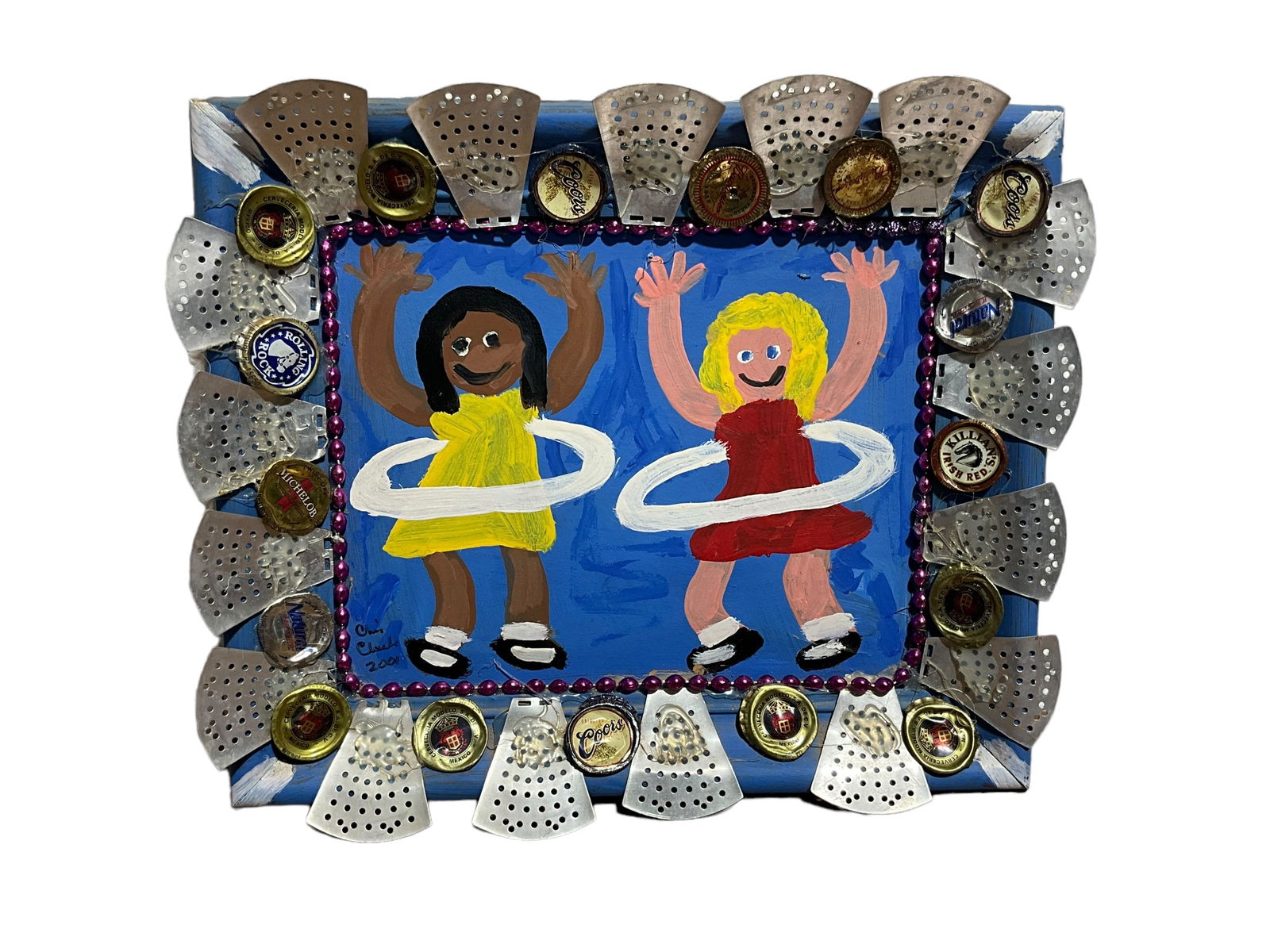 Chris Clark Folk Art Painting (1 of 2)