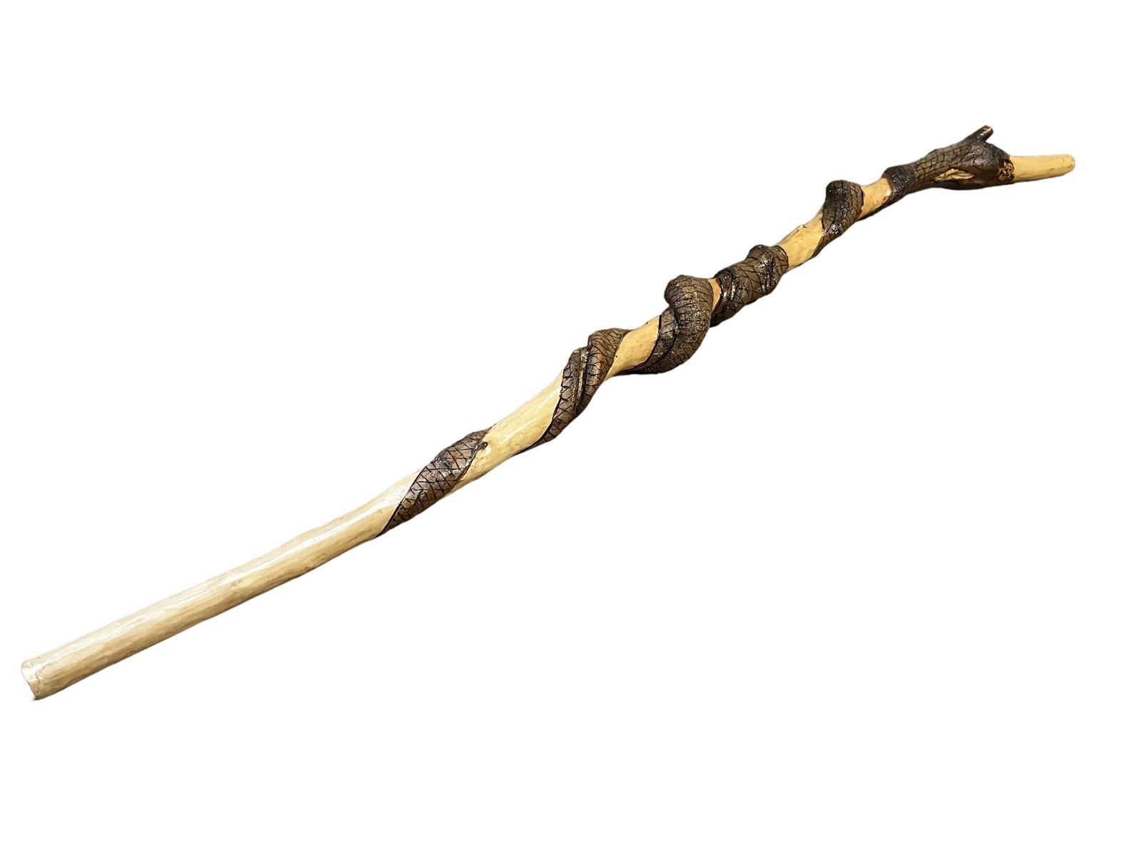 Folk Art Snake Walking Stick (1 of 3)
