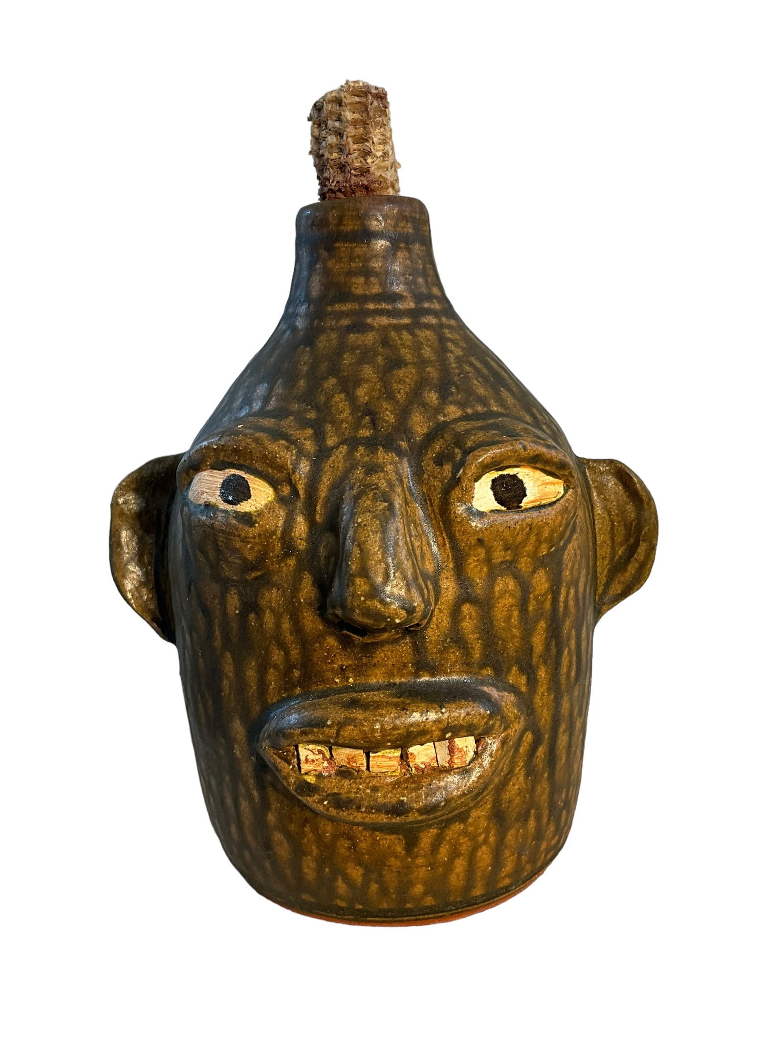 Whelchel Meaders Face Jug (1 of 3)