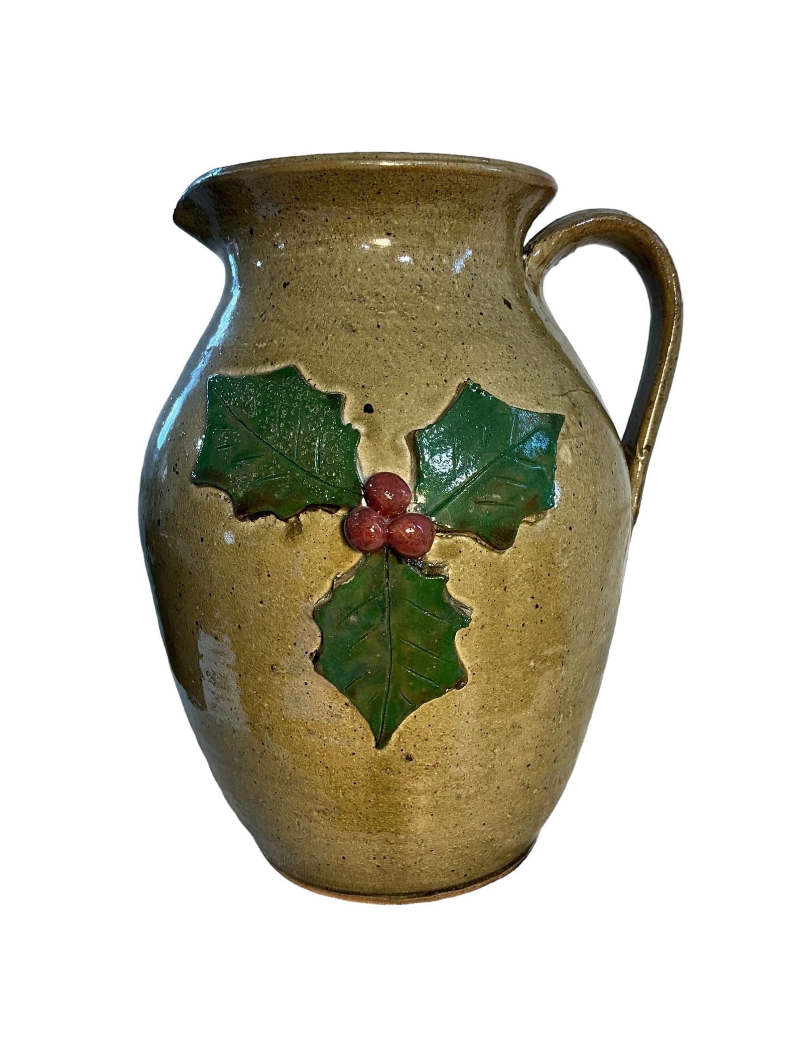 Jeff & Jessie Meaders Xmas 1999 Holly Pitcher #25 (1 of 3)