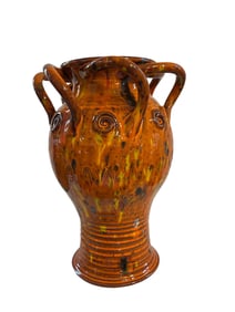 Funky Handled Sir Roger Corn Vase