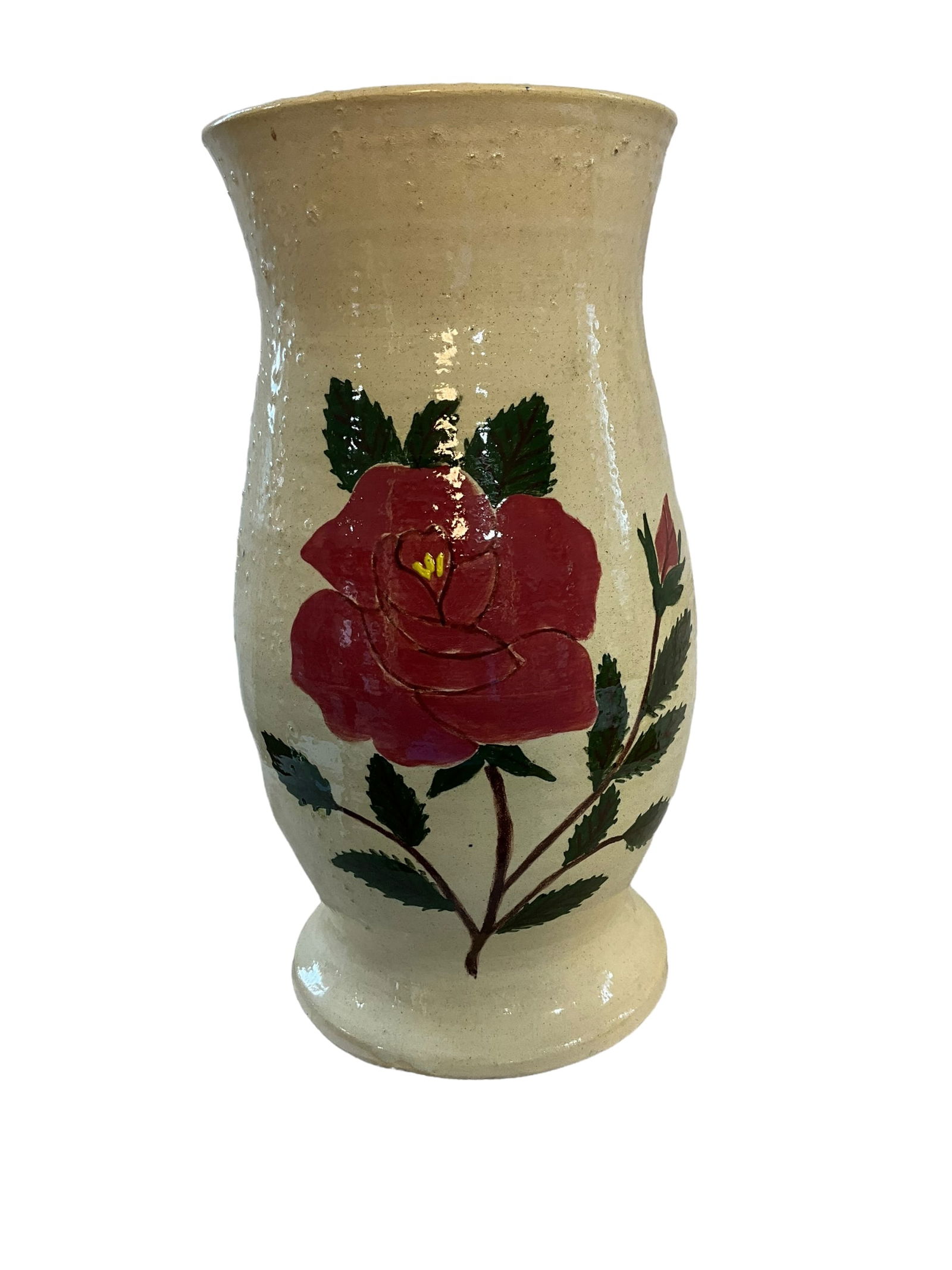 Anita Meaders Painted Pottery Pitcher (1 of 3)