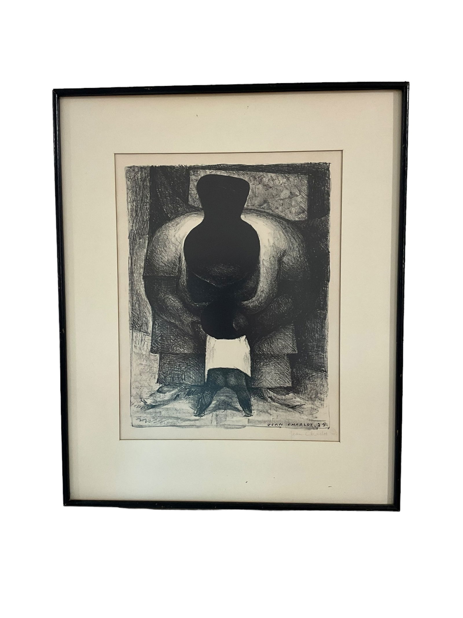 Jean Charlot Signed Lithograph 1929 MOTHER AND CHILD Gima’s Gallery (1 of 5)