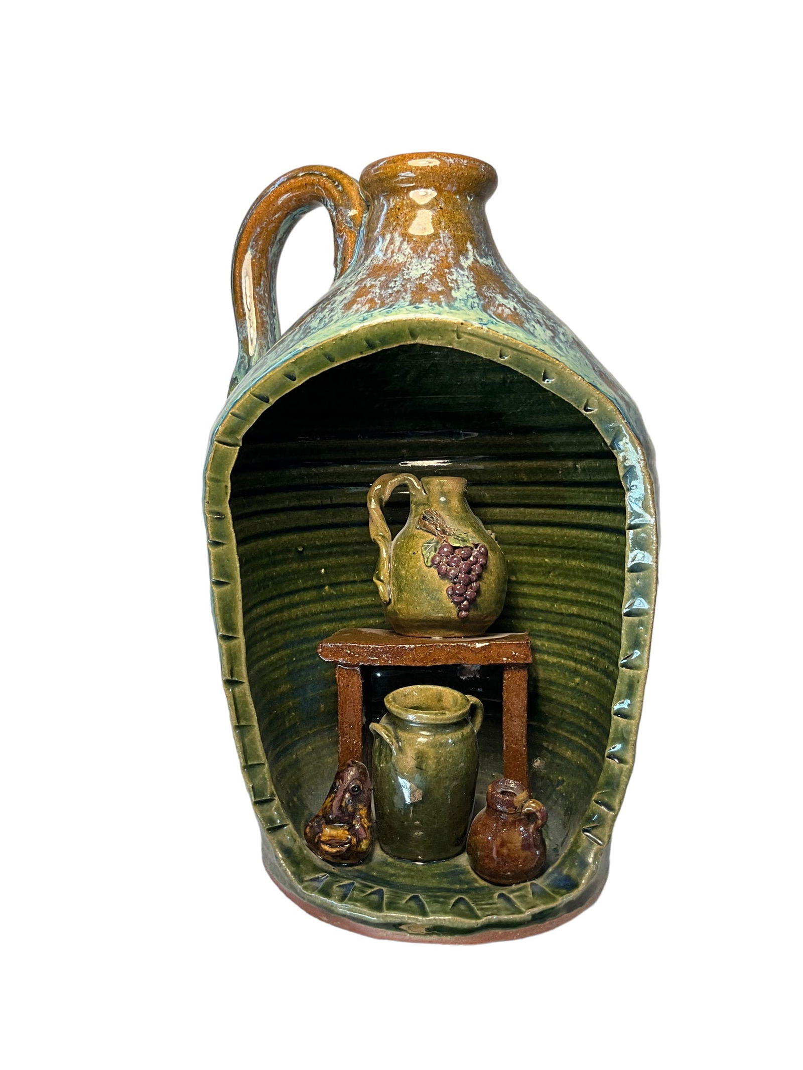 Whelchel Meaders Jug / Suzanne Reese Sculpture For L.Q. (1 of 5)