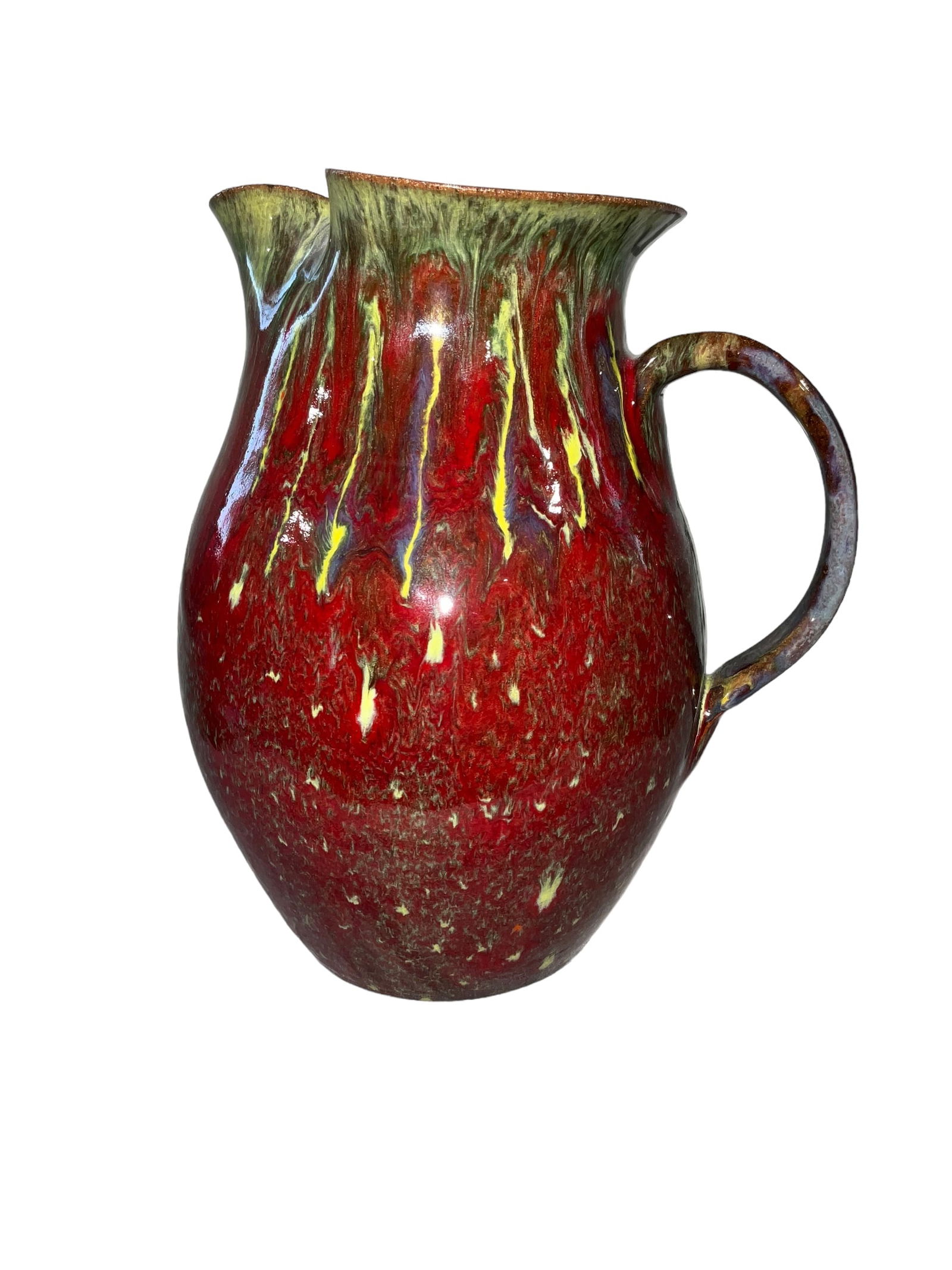 Roger Corn Pottery Pitcher 2007 (1 of 3)