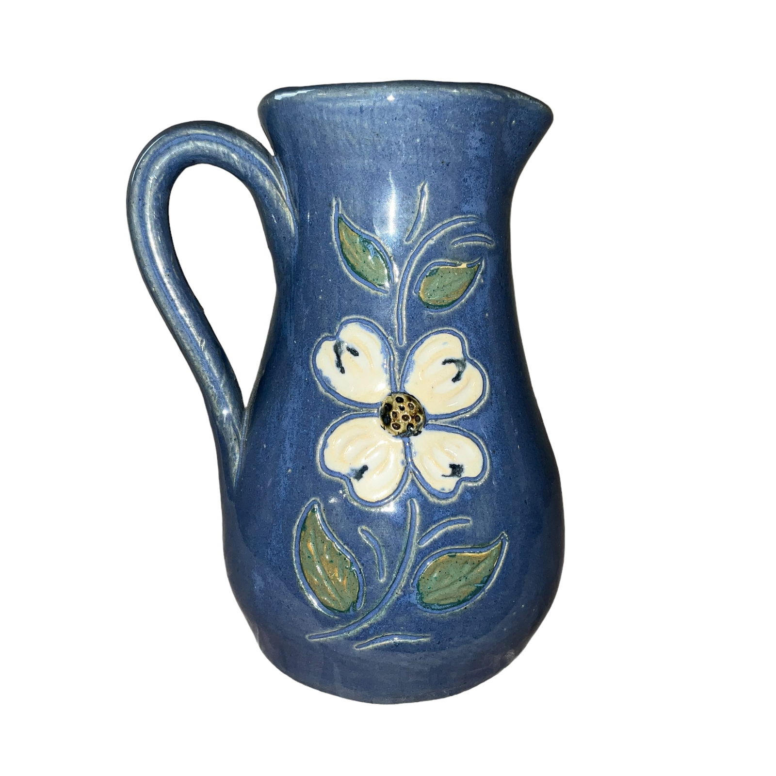 Billie & Cleater Meaders Blue Pitcher 1997 (1 of 3)