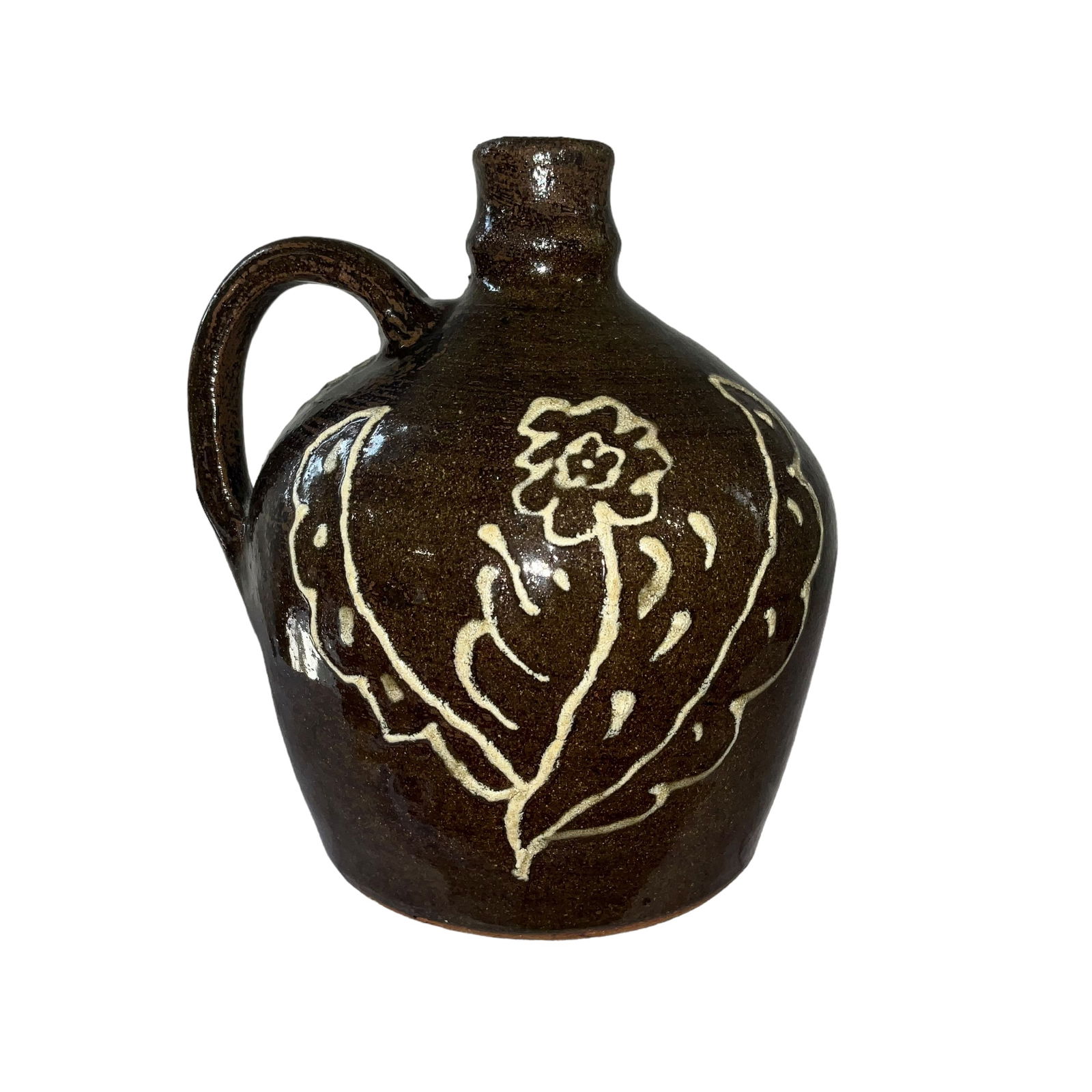 Unknown Maker Pottery Jug (1 of 3)