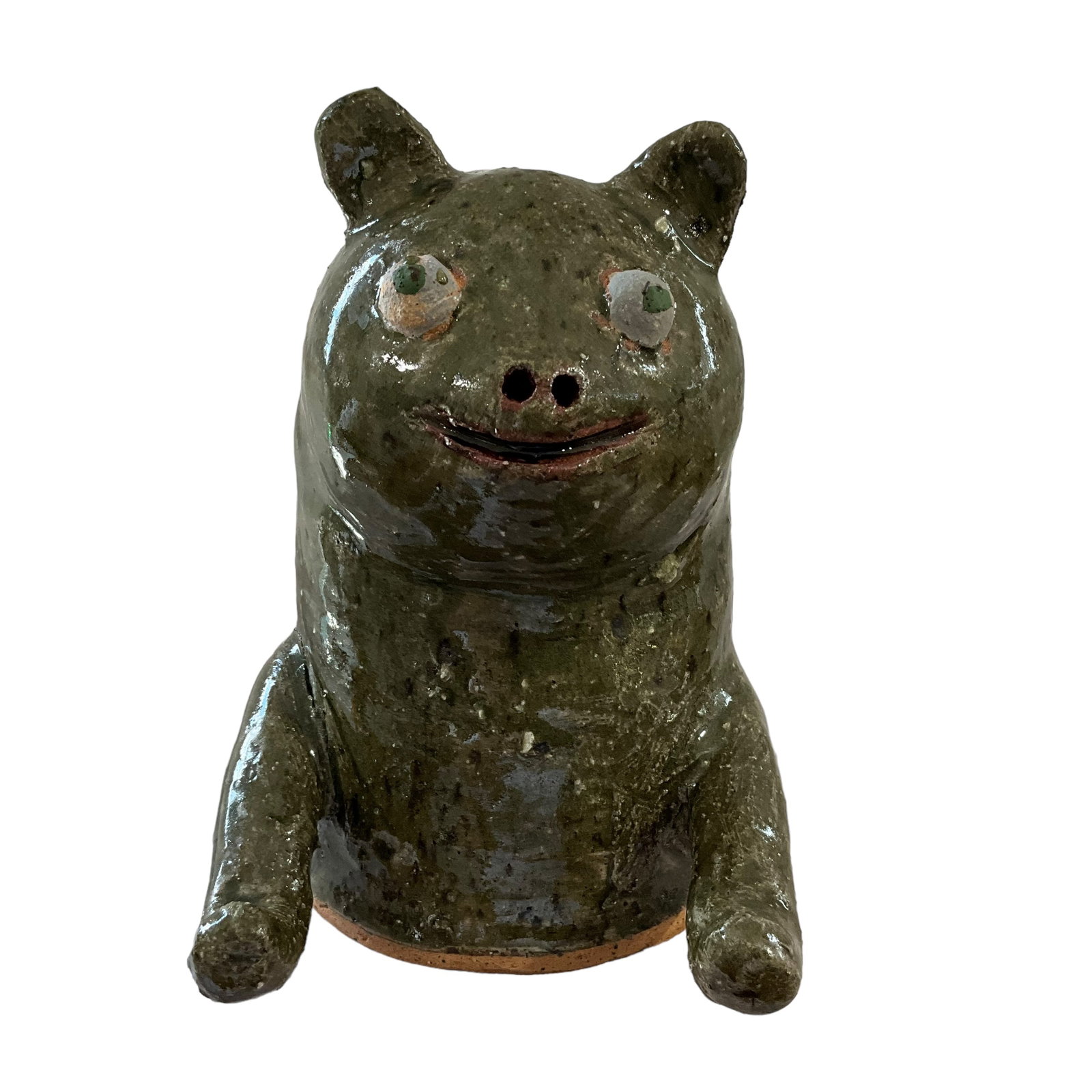 Very Rare Reggie Meaders Pottery Animal: Mint condition. Measures 6.5 inches tall.Never seen another one by Reggie.