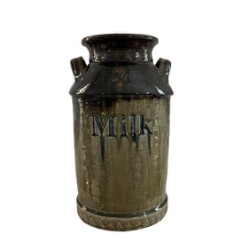 2017 Clint Alderman Ash Glaze 2 Gallon Milk Can - Special Order