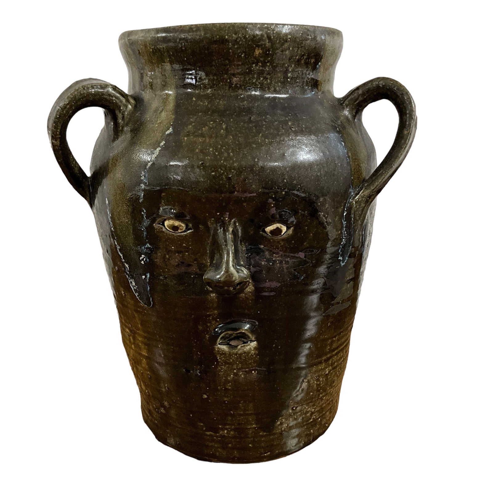 David Meaders & Josh Hudspeth Triple Face Jug (1 of 5)