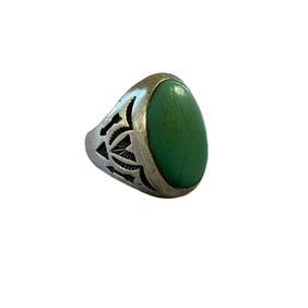Navajo Turquoise & Sterling Silver Ring