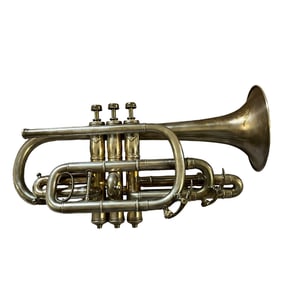 1904 J.W. York & Sons Professional Bb/A Cornet