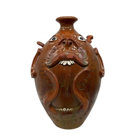 New Style Glaze / Form Sir Roger Corn Experimental Face Jug