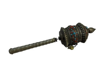Tibetan Prayer Wheel With Insert