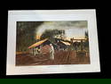 Sealed John Kollock Print / BLASTING OFF - MEADERS POTTERY 1964
