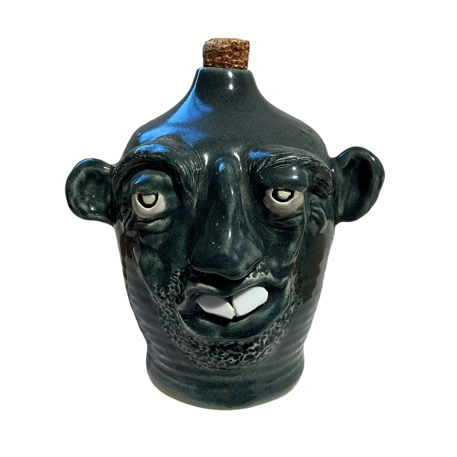 S.P. High Signed Face Jug (1 of 3)