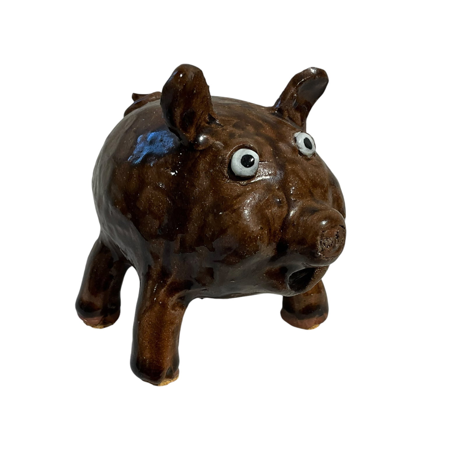 Ricky Freeman 2002 Pottery Pig #2: Mint condition. 4 inches tall.