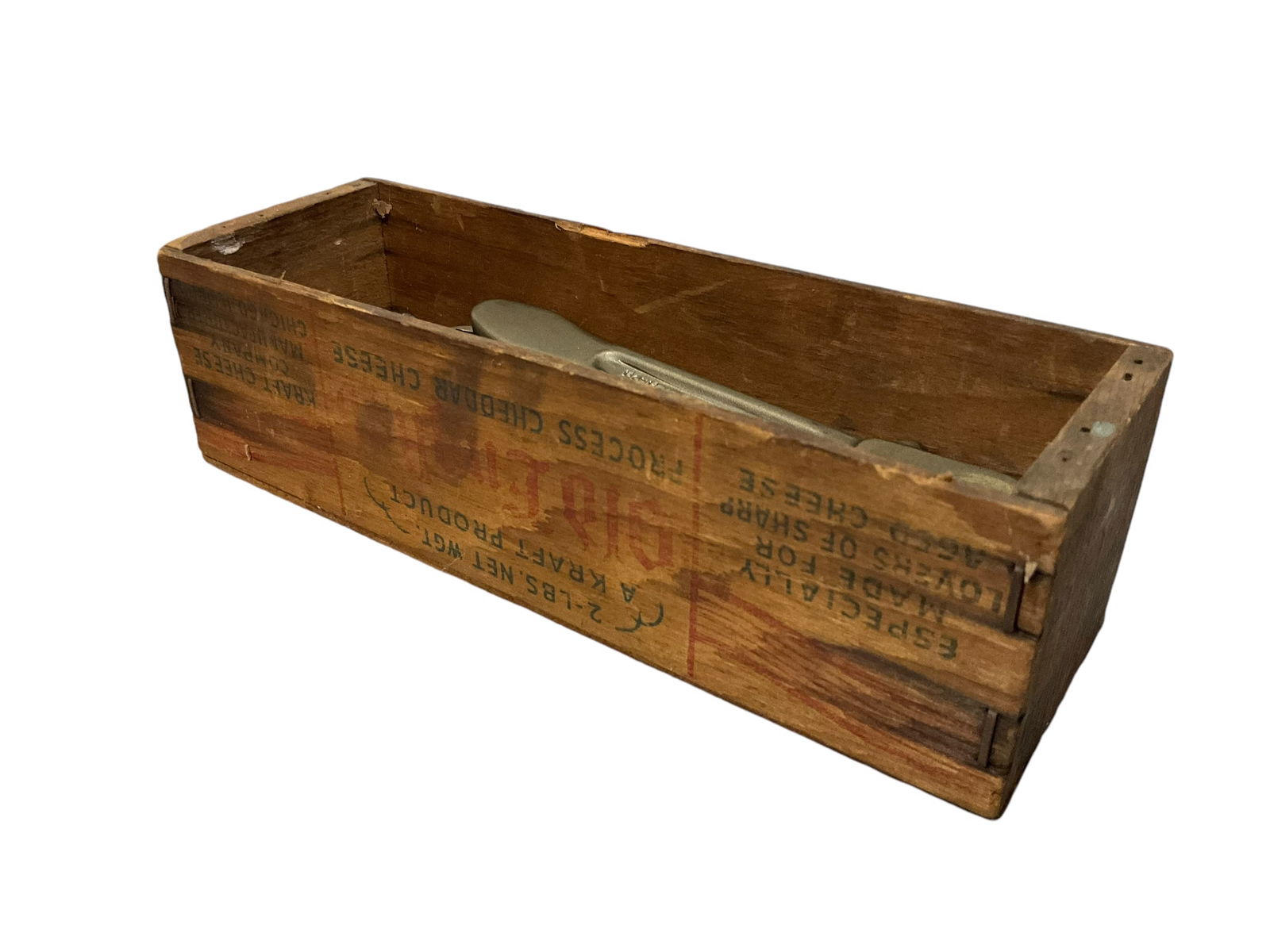 Vintage Ampco Socket Set in Wooden Cheese Box (1 of 3)