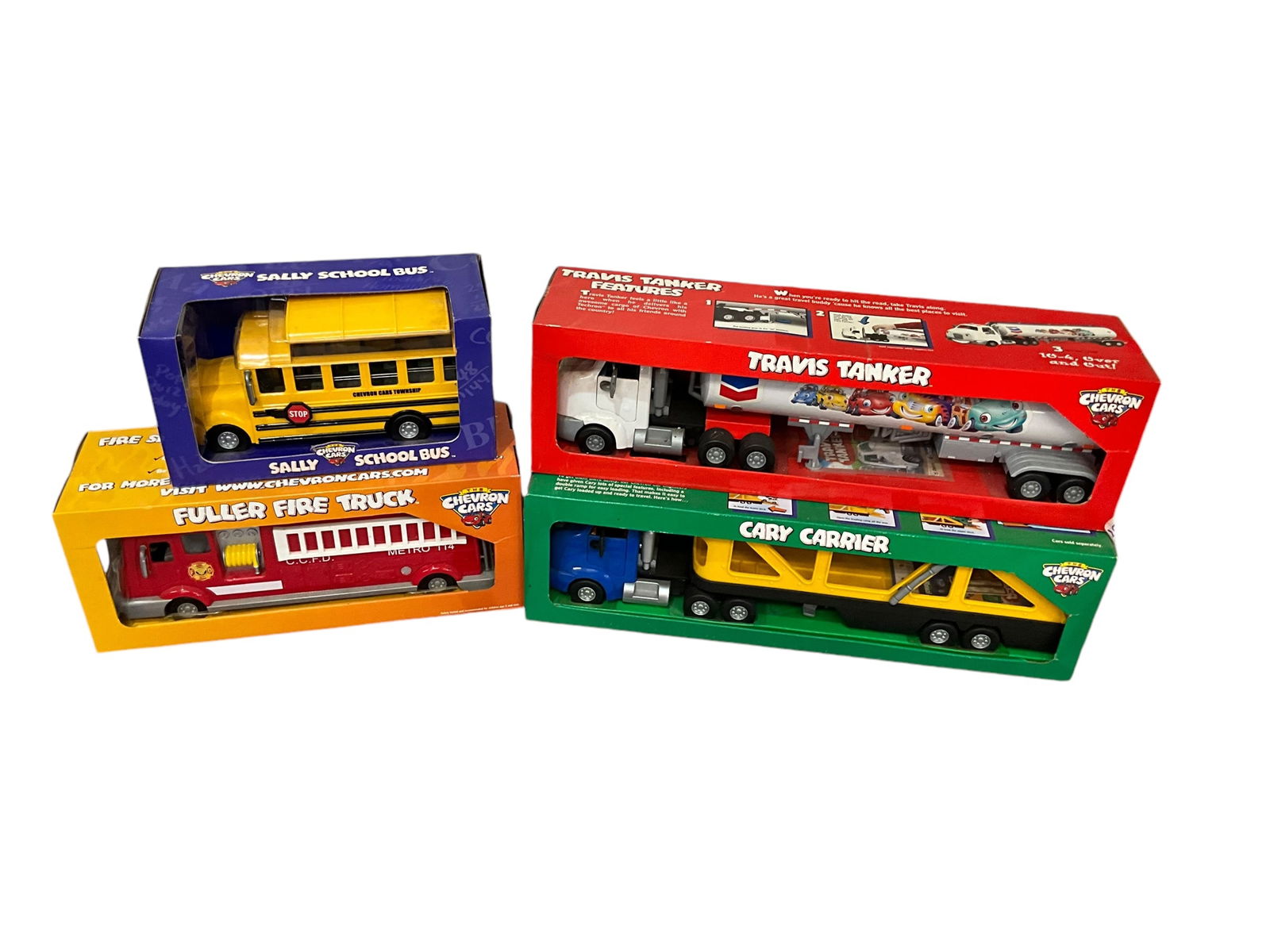 NOS Chevron Cars - Travis Tanker Cary Carrier & More! (1 of 3)