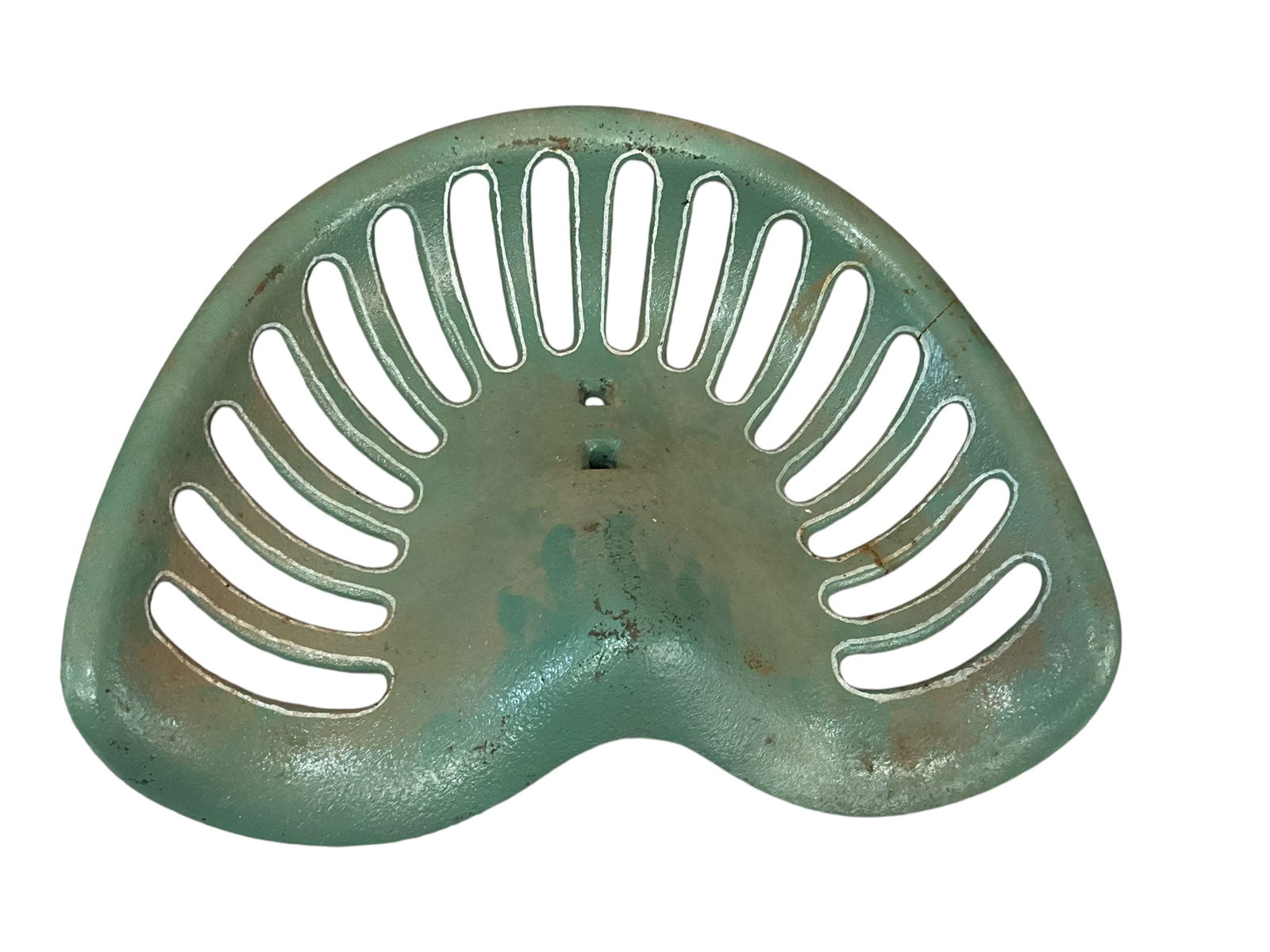 Vintage Cast Iron Tractor Seat (1 of 2)