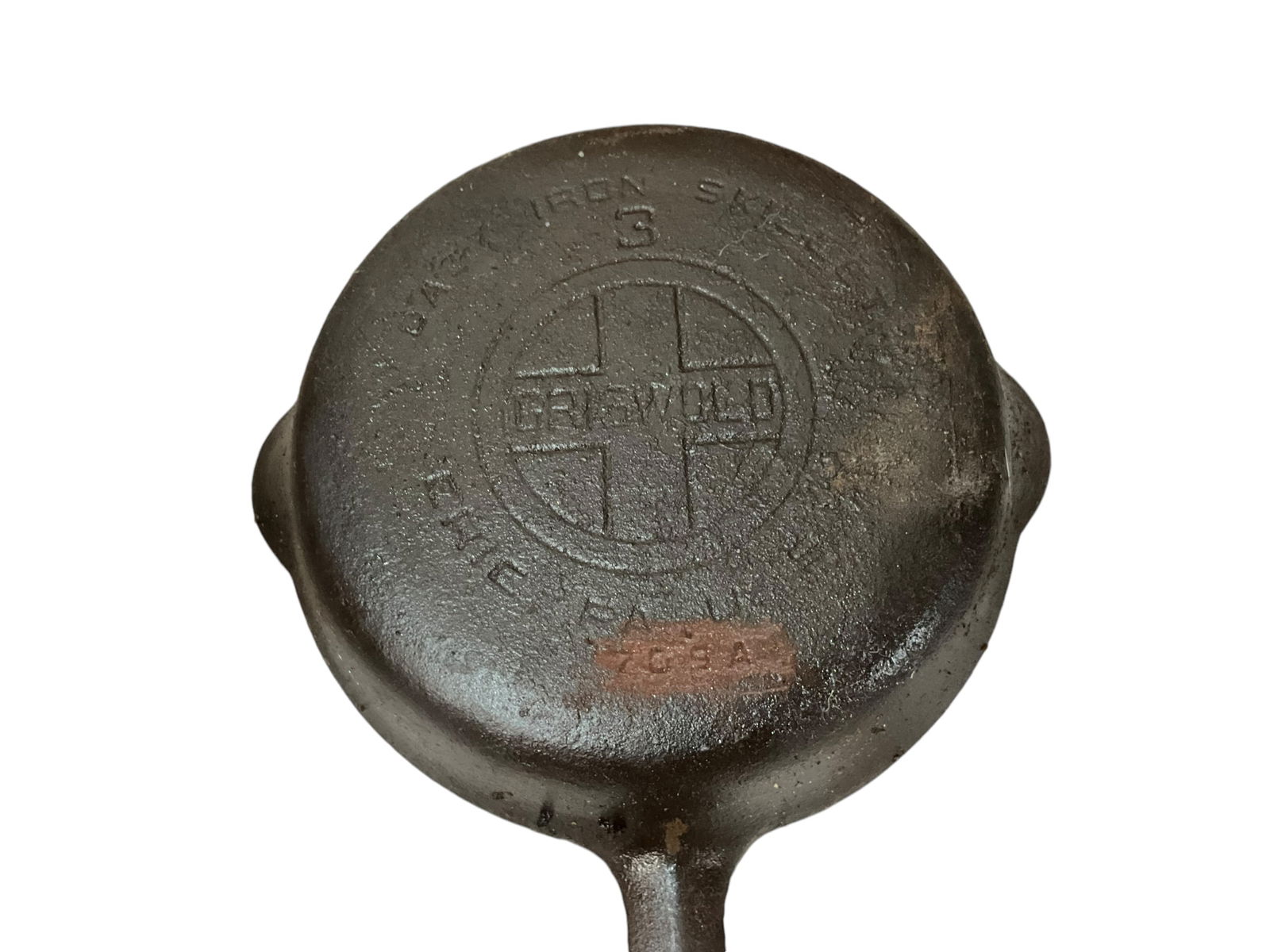 Griswold No.3 Cast Iron Skillet 7” Skillet 709A (1 of 3)