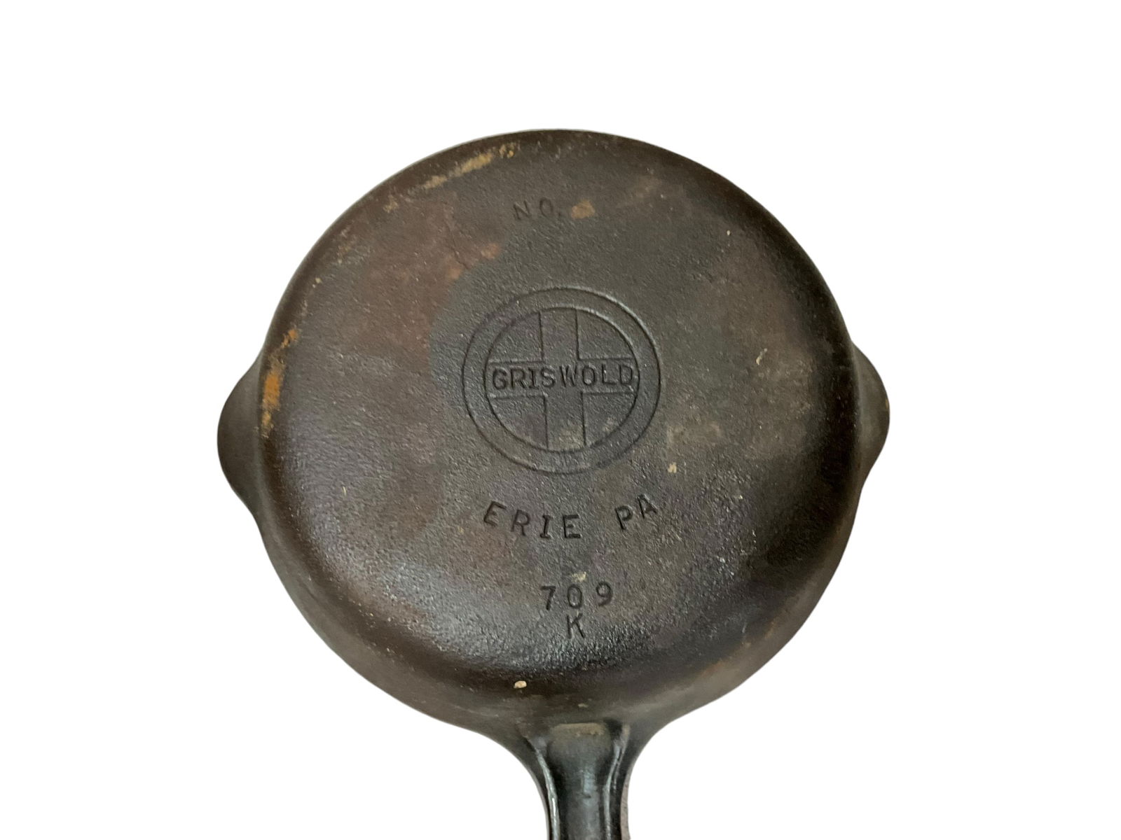 Griswold No.3 Cast Iron Skillet 7” Skillet 709K (1 of 3)