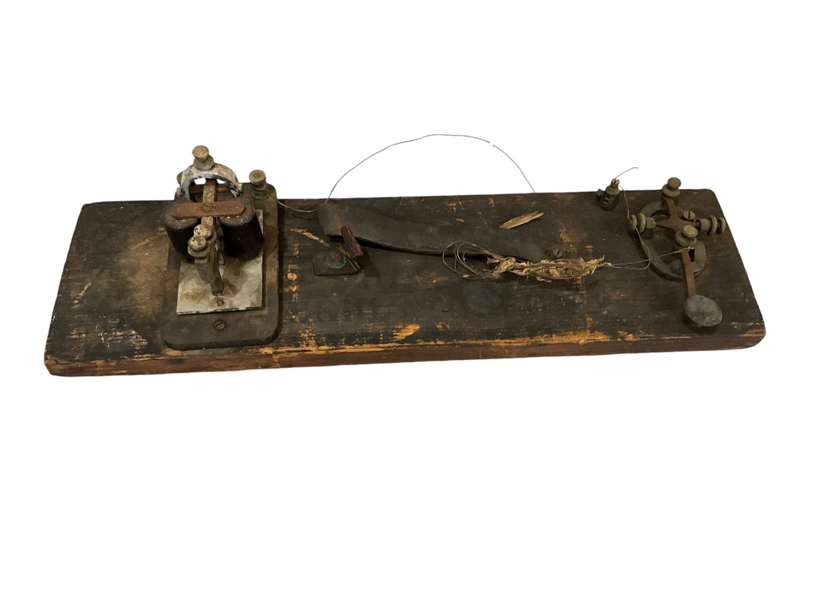 Vintage Telegraph Sounder With Key (1 of 1)