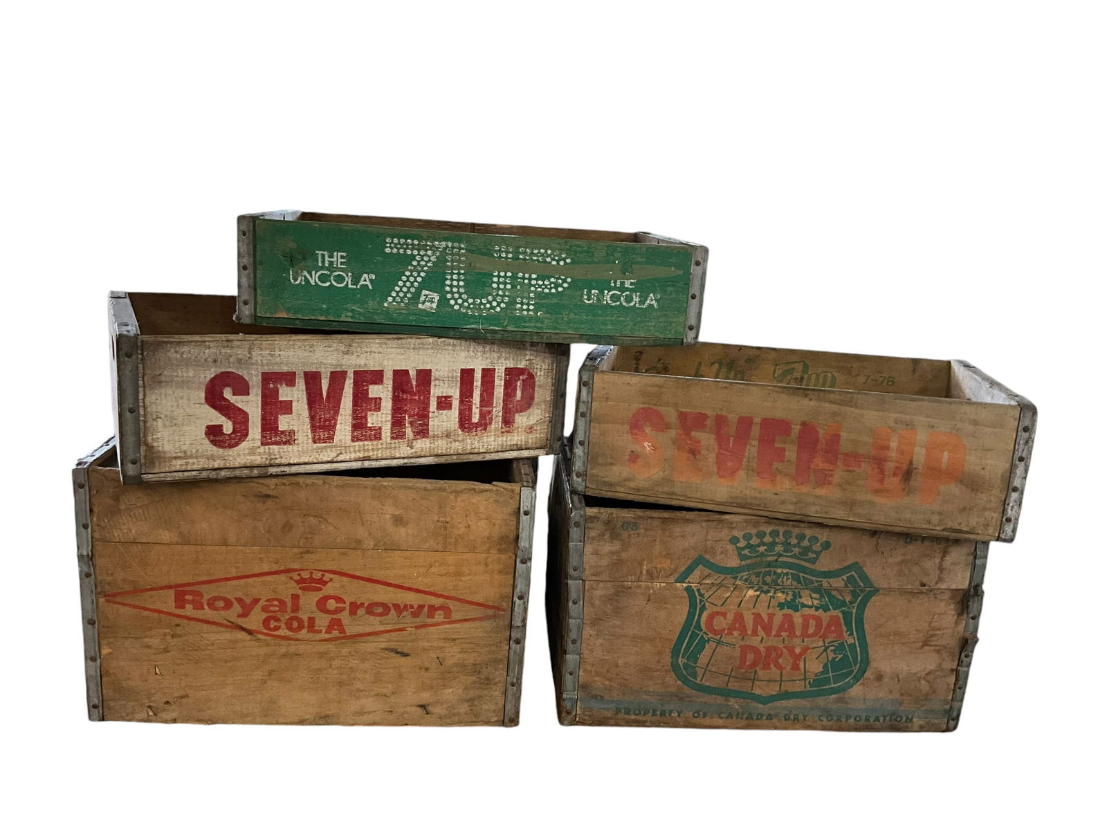 家具・インテリア  CROWN COLA wood Box 家具・インテリア CROWN COLA wood Box Vintage, RC Cola wood