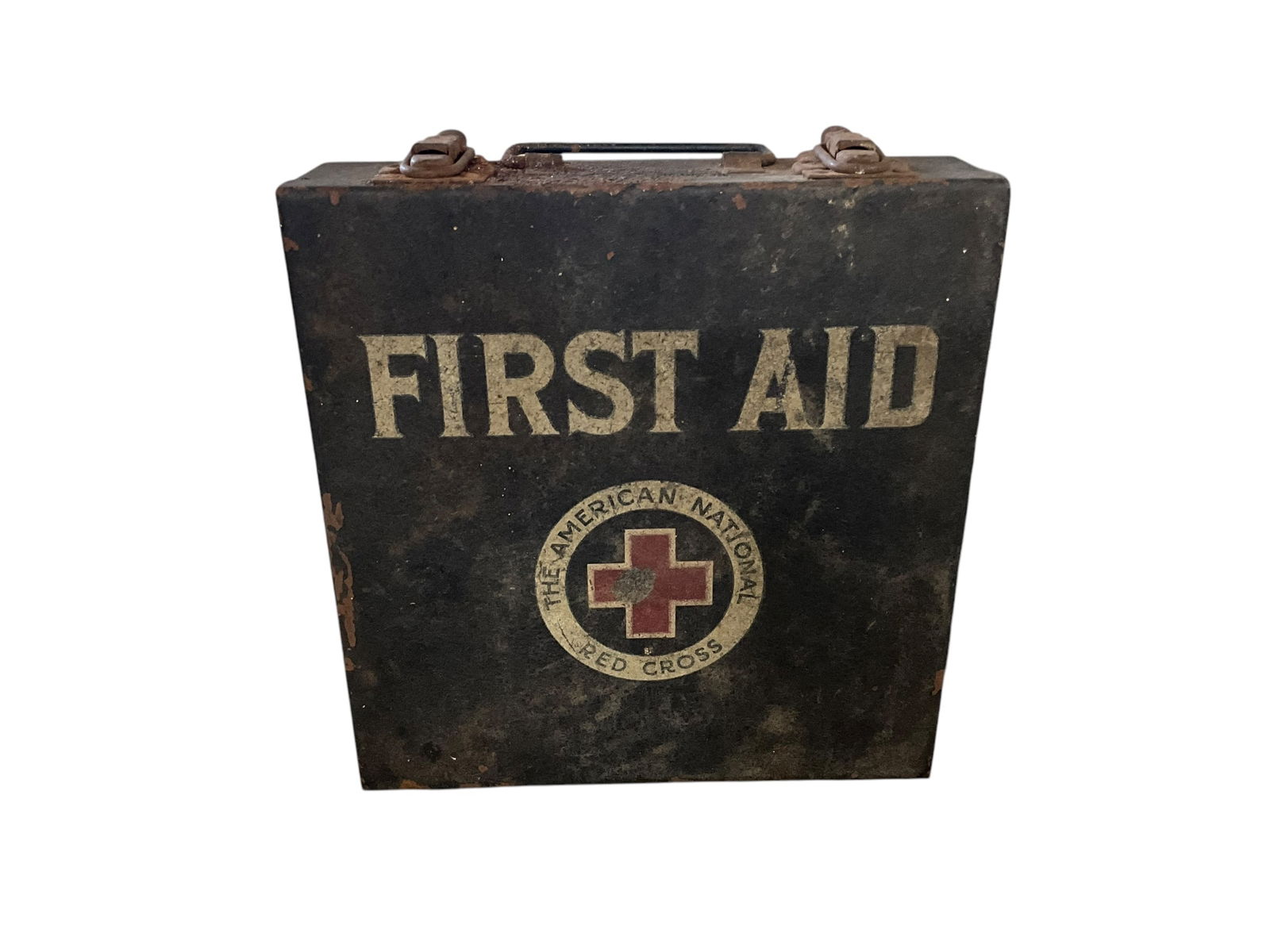 The American National Red Cross Metal Box First Aid Kit (1 of 3)