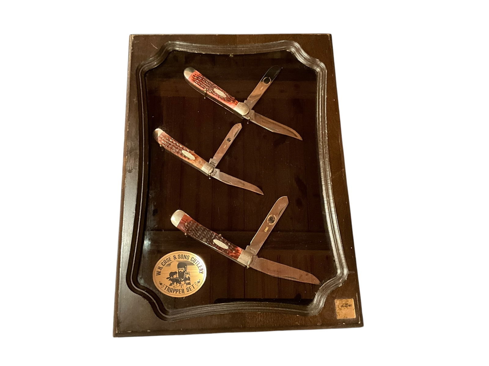 W. R. Case & Sons Three Knife Trapper Set 1983 With Original Display (1 of 7)