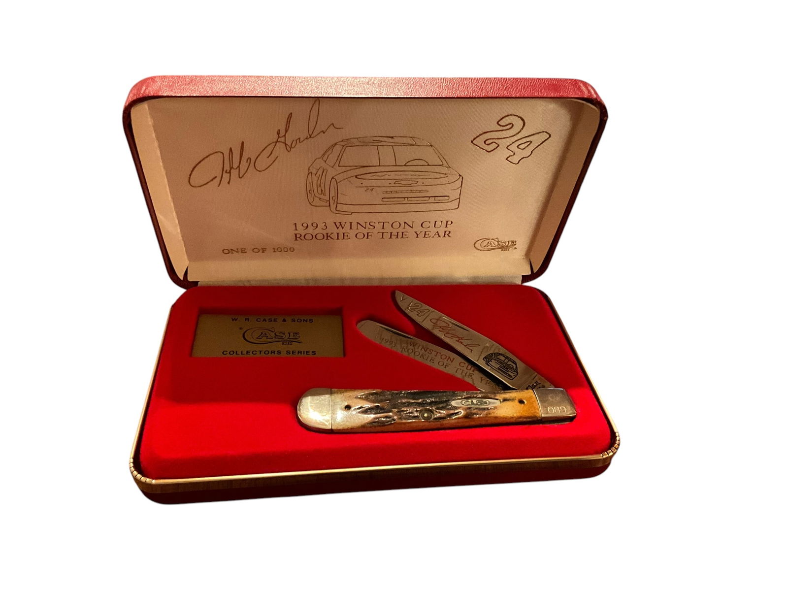 CASE XX Knife 5254 SS Jeff Gordon Rookie 680 Of 1000 (1 of 5)