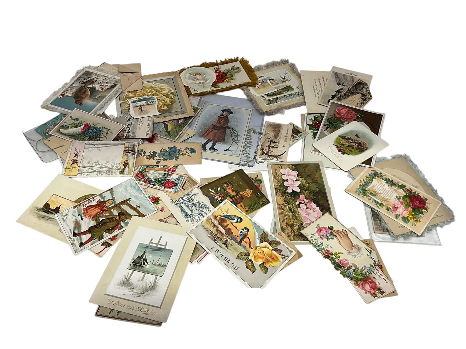 Large Lot Vintage Postcards + Greeting Cards + Paper Items + More (1 of 5)