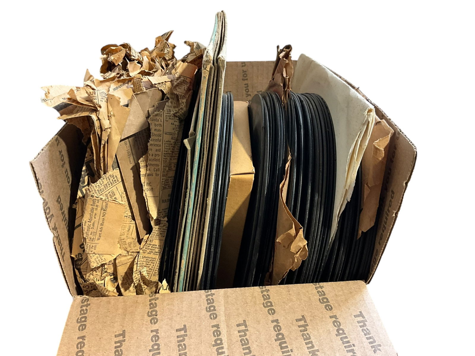 Box Lot Misc 78 Record Albums (1 of 6)