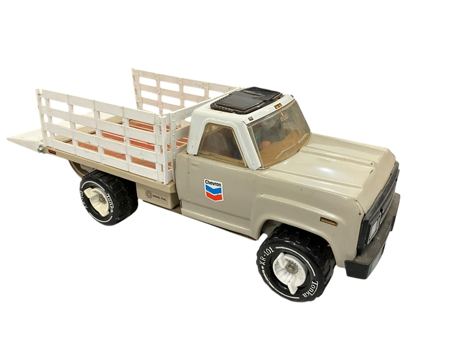 Vintage Chevron Metal Tonka Truck (1 of 5)