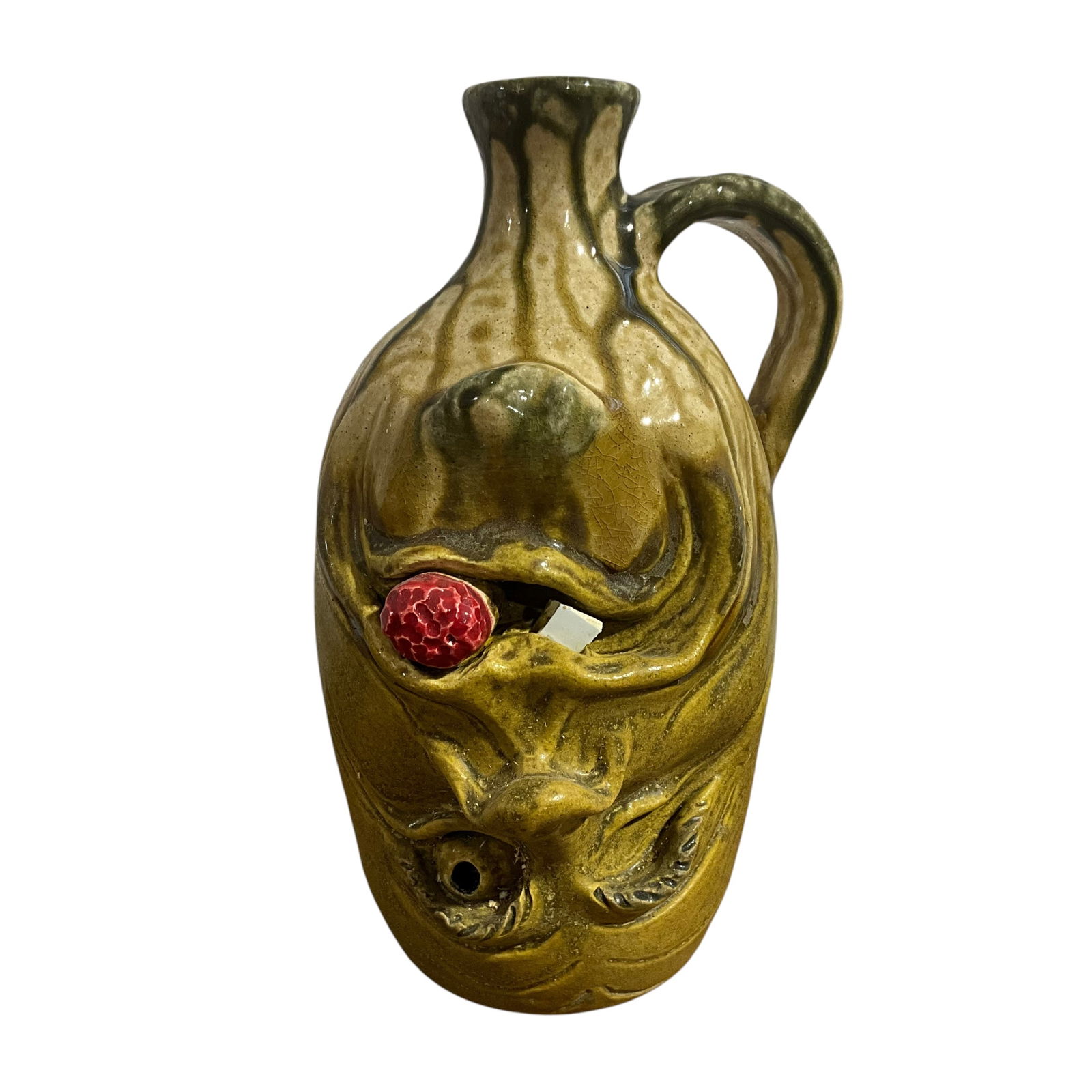 Mike Williamson DUKE #2 Of First 10 Upside Down Face Jug (1 of 5)